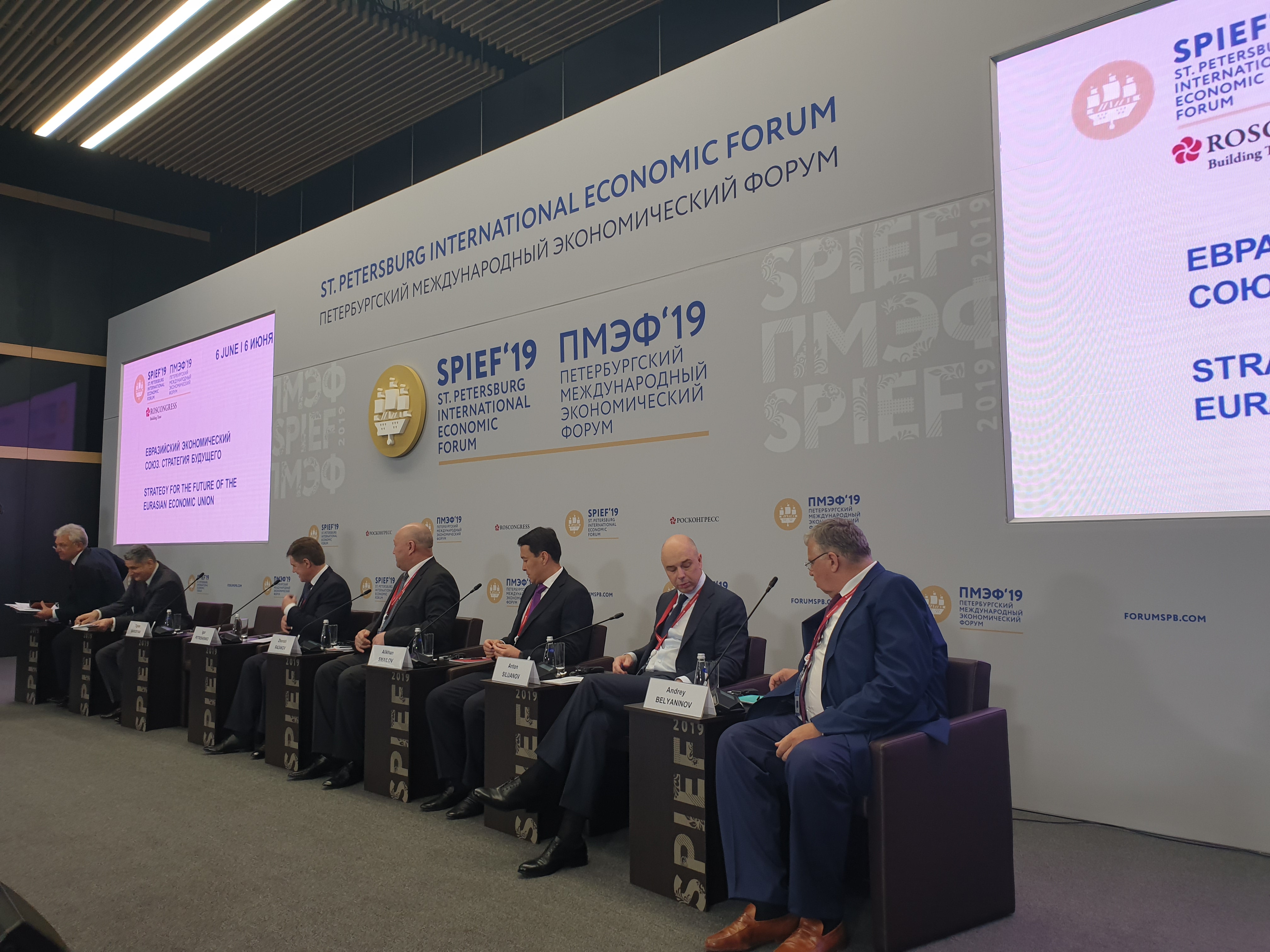 Тигран Саркисян на ПМЭФ-2019: В «воспламеняющемся мире» ЕЭК не хватает полномочий